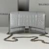 Balenciag alpha hourglass bag chain bag  Size:19*12*5cm