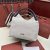 Loro Piana Large Bucket Large Handbag  Size:28*22*36cm