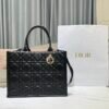Black Dior new tote（ ➕ Shoulder straps) ❤️ Size:36cm