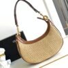 🔥 CELIN-E brand new rattan woven calf leather AVA handbag  Size:24*13*7cm