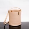 BUCKET 16 plain weave soft calf leather handbag  Size:23*25*23cm