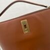 BUCKET 16 plain weave soft calf leather handbag  Size:23*25*23cm