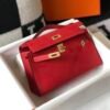 Hermes Mini Kelly Pouchette🤩  Size:22Cm