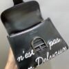 Delvaux Brillant Black Letter Package (Lie Package)  Size:20cm